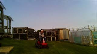 Alans Allotment V44a How to cut grass FAST [upl. by Obocaj493]