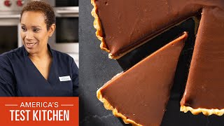 Love Chocolate Mousse and Ganache Make This Easy Tart [upl. by Aicilif]