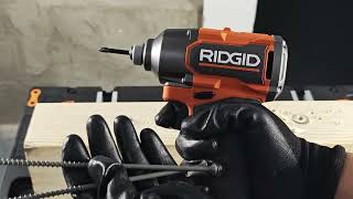 Ridgid R862311 Impact Driver Review Specifications and Demo [upl. by Merrell890]