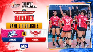 Creamline vs Petro Gazz Finals G3 highlights  2023 PVL AllFilipino Conference  Mar 30 2023 [upl. by Halilahk]