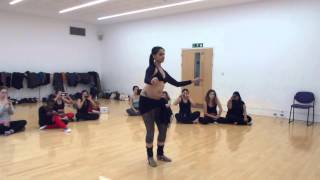 Elis Pinheiro LONDON Course  Combining Shimmies  Hips [upl. by Granese]