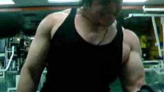 Miguel Valenzuela  Training Biceps [upl. by Bone423]