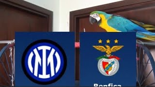 Inter vs Benfica Prediction  UEFA Champions League  Parrot Prediction [upl. by Sands]