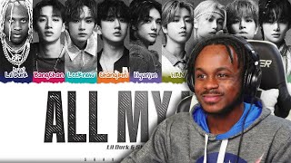 Lil Durk Stray Kids  All My Life Stray Kids Remix REACTION [upl. by Lesab]