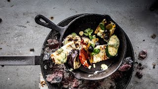 Gegrilltes Gemüse mit Halloumi und Senfsoße I FOODBOOM [upl. by Gearhart]