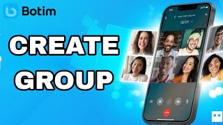 How To Create Group On Botim App [upl. by Elimac]