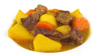 Estofado de Carne de Ternera con Patatas [upl. by Farmann]