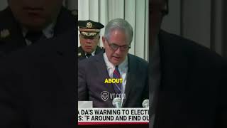 Philly DA Larry Krasner Warns quotF Around and Find Outquot on Election Day Intimidation [upl. by Glarum]