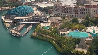 Sentosa Island Singapore  Aerial View [upl. by Fortunia463]