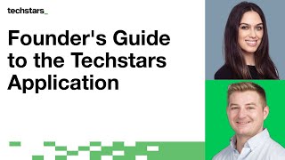 Founders Guide to the Techstars Application [upl. by Fineman]