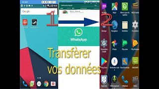 Comment transférer vos données WhatSapp dun téléphone vers un autre sous Android [upl. by Granlund]