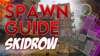 Skidrow Hardpoint SPAWN GUIDE for MW3 Ranked Play [upl. by Aikemit767]