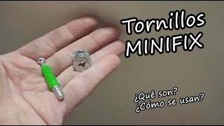 Tornillos Minifix  Como se colocan [upl. by Ansell]