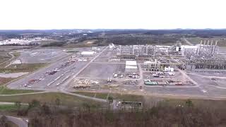 Drone Flight  8  Wacker Polysilicon in Charleston TN [upl. by Kenzi182]