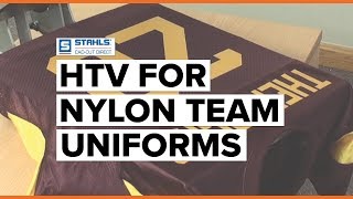 CADCUT® ThermoGRIP®  Film for Nylon Team Uniforms [upl. by Aniloj]