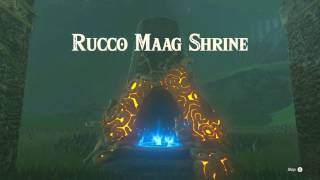 Zelda Breath of the Wild  Rucco Maag Shrine  Lanayru Tower Region [upl. by Rovner282]