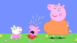 Peppa Pig Português Brasil  Peppa viaja de trem  Desenhos Animados [upl. by Irdua]