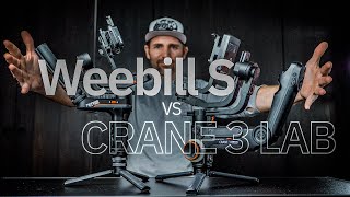 WEEBILL S vs CRANE 3 LAB  ZHIYUN GIMABL COMPARISON [upl. by Enigroeg]