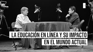 El impacto de la educación en línea El ejemplo Platzi Enrique de la Madrid platica con Freddy Vega [upl. by Namhar]