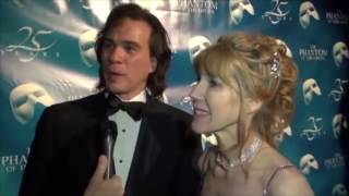 Phantom of the Opera 25th Anniversary Gala  Kevin Gray amp Dodie Pettit Interview [upl. by Alyled]