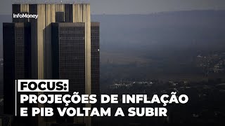 BOLETIM FOCUS projeções para a Inflação e PIB voltam a subir [upl. by Opportina281]