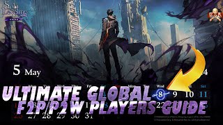 Solo Leveling Arise  Ultimate Players Guide for Global Everything in one video [upl. by Terrye847]