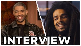 Kingsley BenAdir Talks Singing In Bob Marley Biopic  BOB MARLEY ONE LOVE Interview [upl. by Jara]