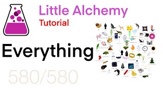 Making EVERYTHING In Little Alchemy Tutorial  Full Walkthrough [upl. by Kcirted]