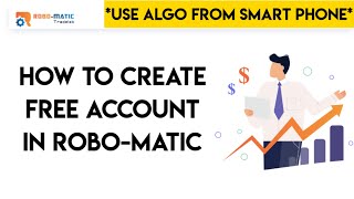 How to create account with Robomatic [upl. by Anders]