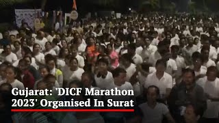 Surat Diamond Workers Run In Marathon [upl. by Entroc]