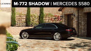 Mercedes S580 on M772 Shadow by Lexani Forged [upl. by Orion]