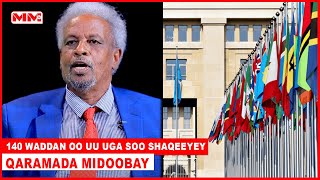 Dr Maxamed Warsame oo ka xog waramay 140 Waddan oo uu uga soo shaqeeyey Qaramada Midoobay [upl. by Myrtie284]