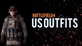 BF4 US OUTFITS  Ghost Recon Wildlands [upl. by Englis]