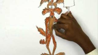 How to Draw Wile E Coyote [upl. by Alit116]