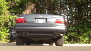 BMW E38 740i Sport w Magnaflow cold start [upl. by Kemme]