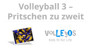 Volleyball  Pritschen zu zweit [upl. by Celisse]