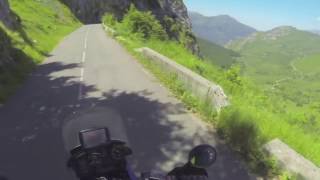 Motorreis naar Franse en Spaanse Pyreneeën juni 2016 [upl. by Alikat]