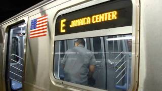 IND 8th Ave Line R160B E Train at West 4th StWashington SQ [upl. by Ikciv]