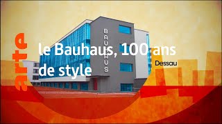 le Bauhaus 100 ans de style  Karambolage  ARTE [upl. by Hpeseoj]