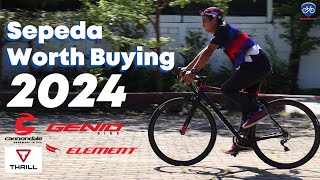 Sepeda Worth Buying 2024  Cannondale Element Thrill Genio [upl. by Olvan]