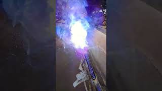 Voltage 154 3 mm E6013 music welding weldeing [upl. by Tzong]