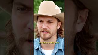 quotYellowstonequot actor Luke Grimes on learning to ride horses shorts [upl. by Freya388]