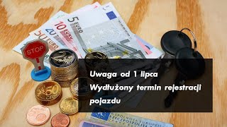 💣Rejestracja auta  od 1 lipca 2021 wrócił termin 60 dniowy💣 [upl. by Kerk]