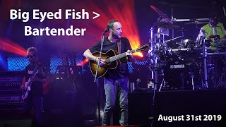 Big Eyed Fish amp Bartender HQ  The Gorge Night 2  Dave Matthews Band  August 31st 2019 [upl. by Madid]