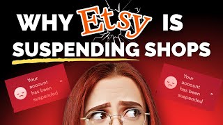 Why Etsy Shops Are Being Suspended [upl. by Allekim]