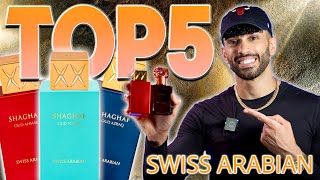 Top 5 Swiss Arabian Fragrances EVER  Must Haves [upl. by Sirad]