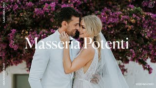 Masseria Potenti Wedding Video  Anna amp Tim  Puglia Italy [upl. by Marchal133]