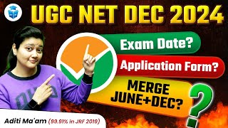 UGC NET Dec 2024 Application Form Date  UGCNET Exam Date  UGC NET December 2024 Notification [upl. by Etireugram]