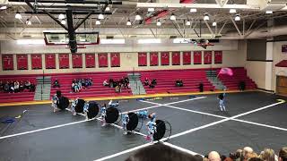 West Carteret High School Winterguard 2020 [upl. by Ahsieken]