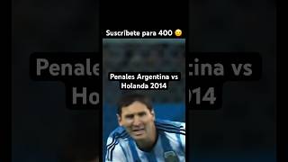 Penales Argentina vs Holanda mundial 2014😱⚽️ [upl. by Leeke242]